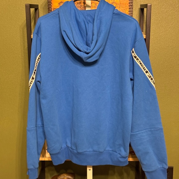 Lacoste Izod Women’s Zip Up Hooded Jacket Blue Large. NWT $145 Retail - Picture 3 of 3